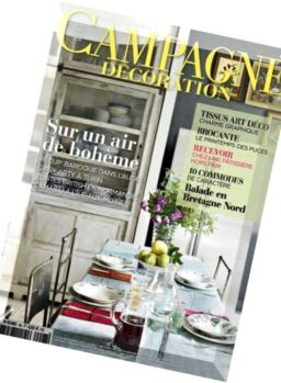 Campagne Decoration – Mars-Avril 2016