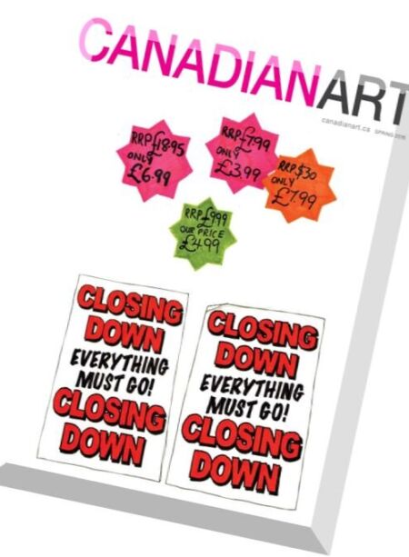 Canadian Art – Spring 2016 Cover