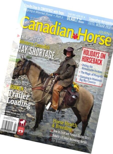 Canadian Horse Journal – March-April 2016 Cover