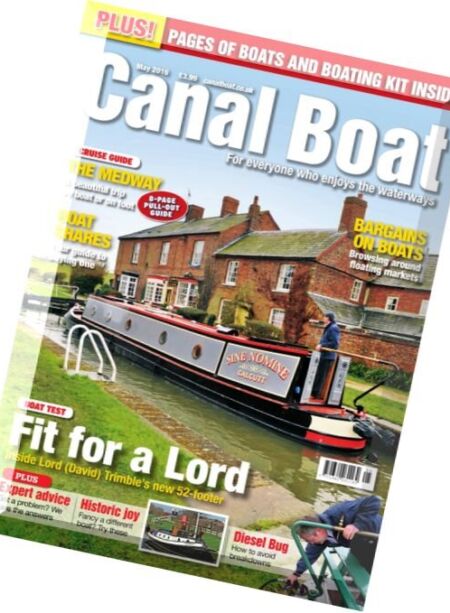 Canal Boat – May 2016 Cover