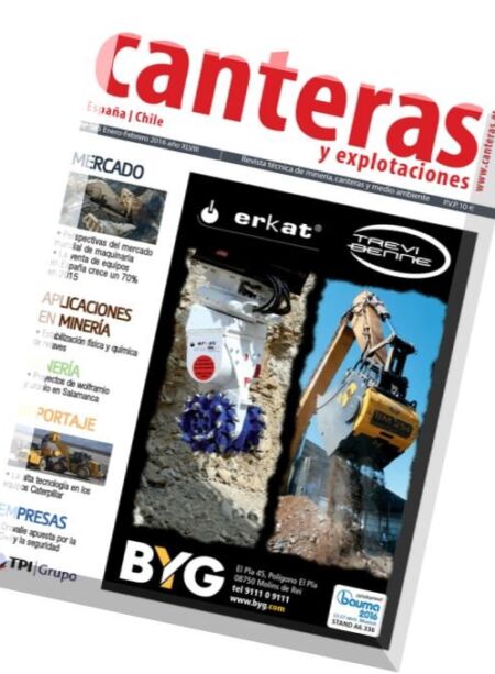 Canteras y Explotaciones – Enero-Febrero 2016 Cover