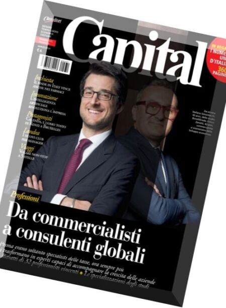 Capital Italy – Marzo 2016 Cover