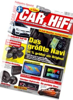 Car & Hifi – Mai-Juni 2016