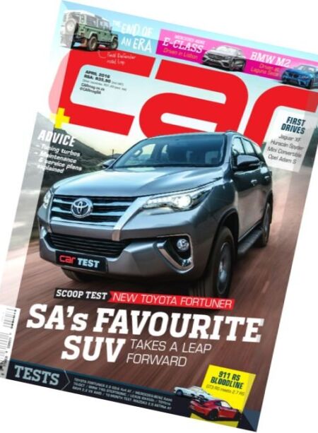 Car South Africa – April 2016 Cover