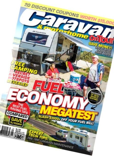 Caravan and Motorhome On Tour – Issue 229, 2016 Cover