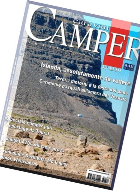 Caravan e Camper Granturismo – Marzo 2016 Cover
