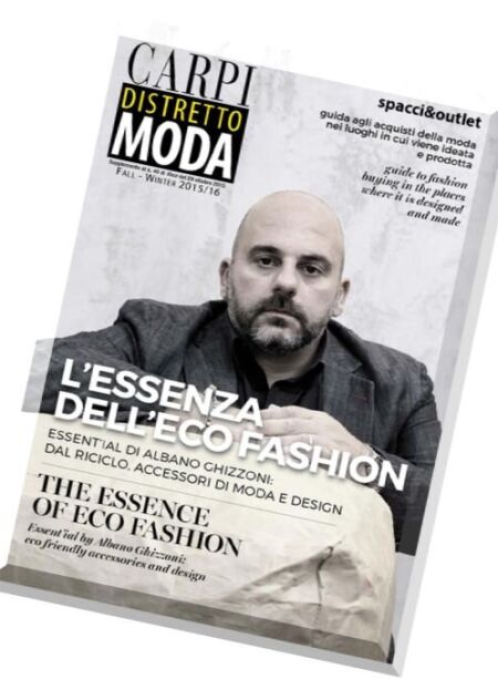 Carpi Distretto Moda – Fall-Winter 2015-2016 Cover