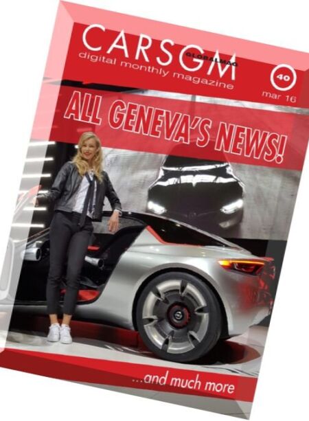 Cars Globalmag – March 2016 Cover