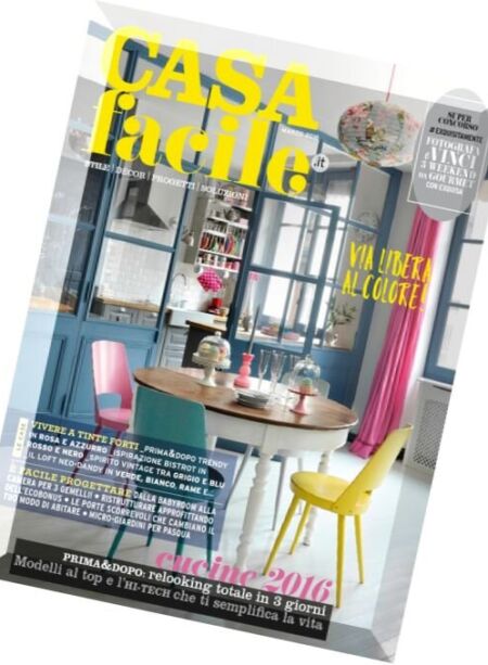 Casa Facile – Marzo 2016 Cover