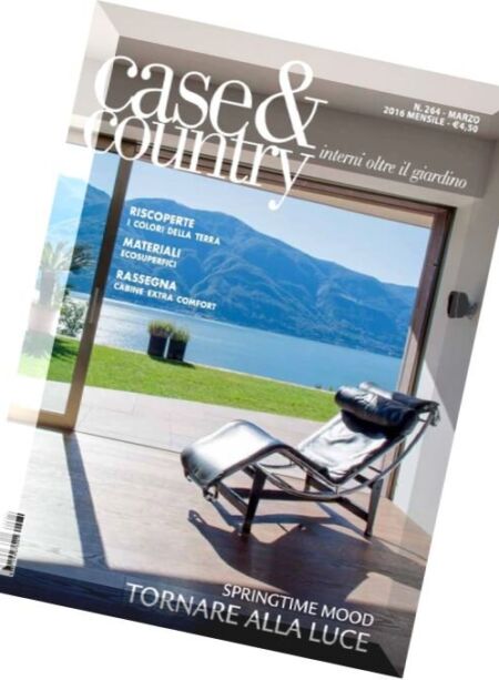 Case & Country – Marzo 2016 Cover