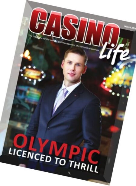 Casino Life – March 2016 Cover