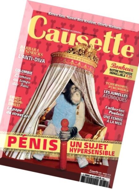 Causette – Mars 2016 Cover