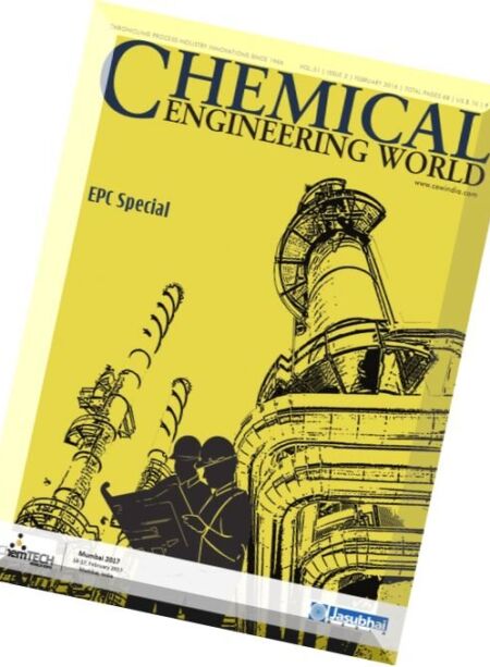 Chemical Engineering World – February 2016 Cover