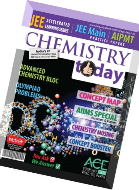 Chemistry Today – March 2016 Cover