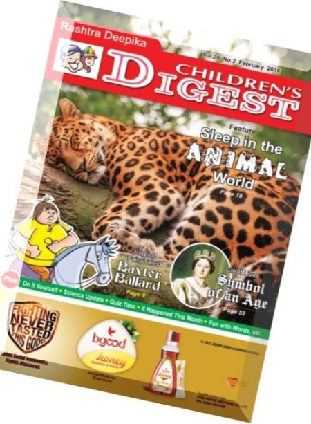 Children’s Digest – February 2016 Cover