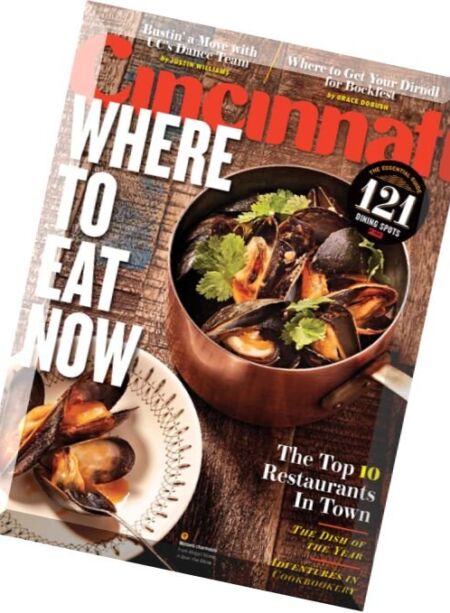 Cincinnati Magazine – March 2016 Cover