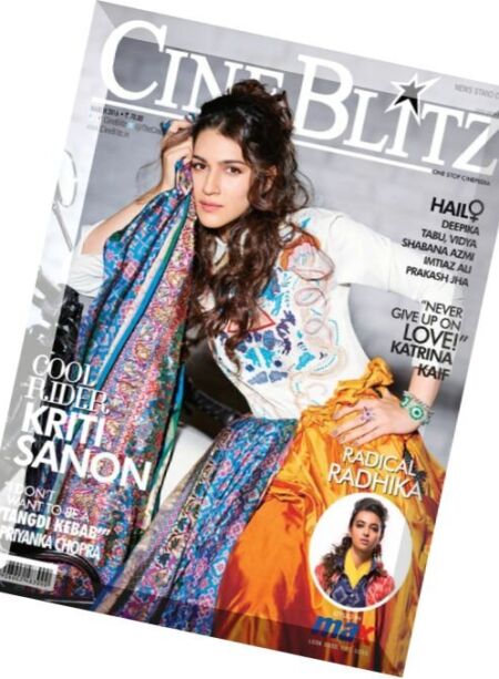 Cine Blitz – March 2016 Cover