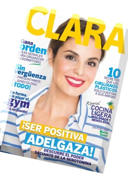 Clara – Abril 2016 Cover
