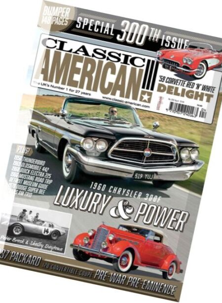 Classic American – April 2016 Cover