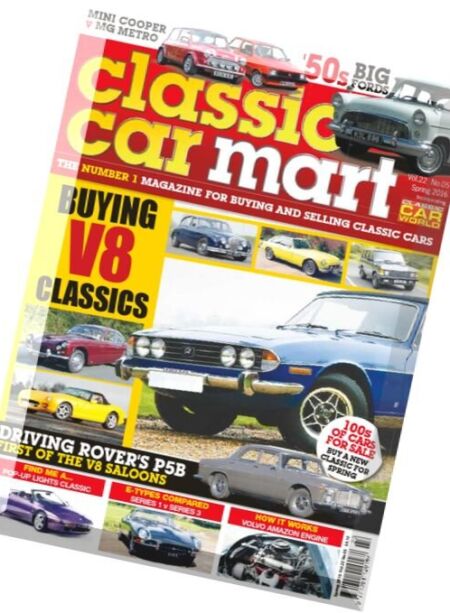 Classic Car Mart – Spring 2016 Cover