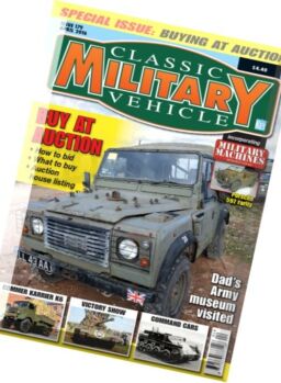 Classic Military Vehicle – April 2016