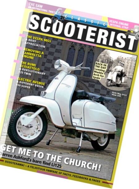 Classic Scooterist – April-May 2016 Cover