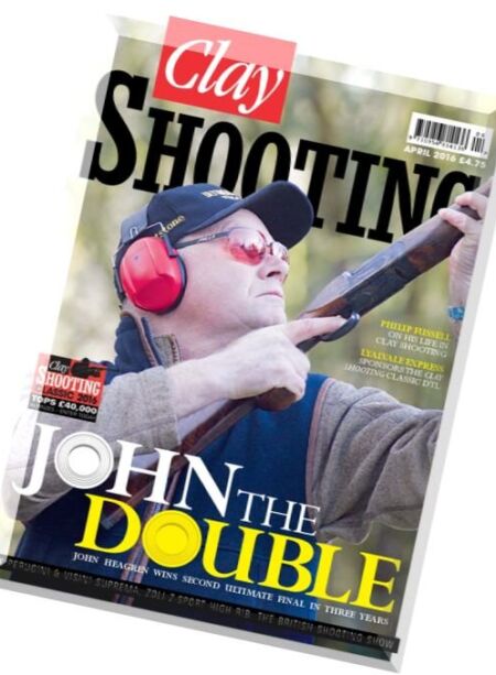Clay Shooting Magazine – April 2016 Cover