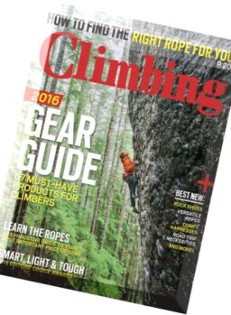 Climbing – April Gear Guide 2016