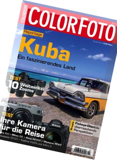 Colorfoto Magazin – Mai 2016 Cover