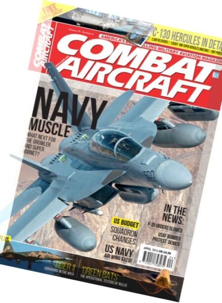 Combat Aircraft – April 2016 Cover