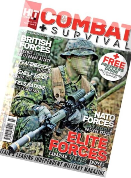 Combat & Survival – March 2016 Cover