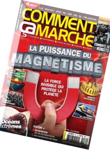 Comment Ca Marche – Avril 2016 Cover