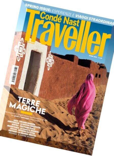 Conde Nast Traveller Italia – Spring 2016 Cover