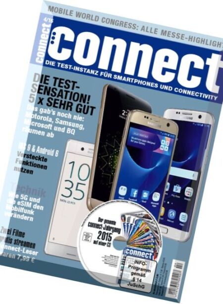 Connect Magazin – April 2016 Cover