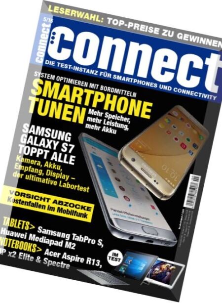 Connect Magazin – Mai 2016 Cover
