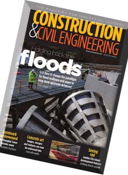 Construction & Civil Engineering – March 2016 Cover