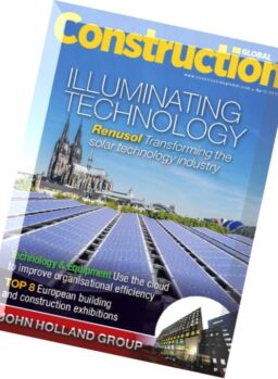 Construction Global – April 2016