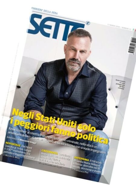 Corriere della Sera Sette – 11 Marzo 2016 Cover