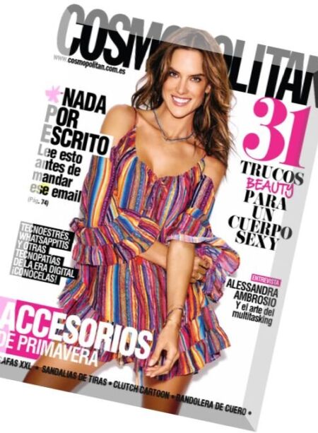 Cosmopolitan Spain – Abril 2016 Cover