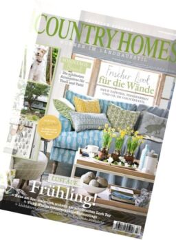 Country Homes Magazin – Marz-April 2016