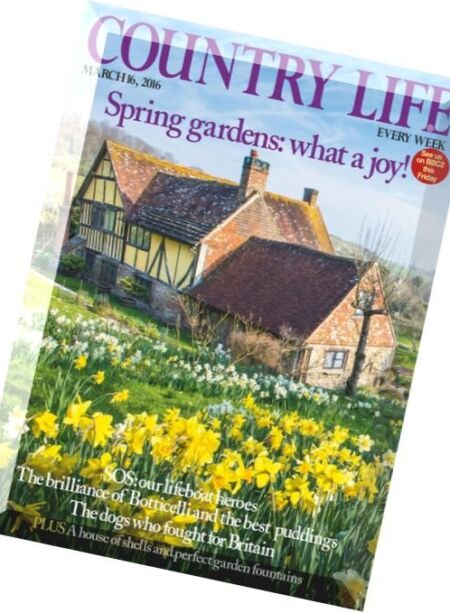 Country Life – 16 March 2016 Cover