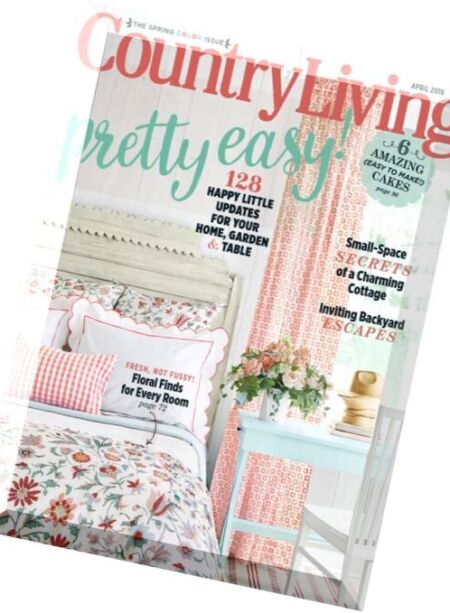 Country Living – April 2016 Cover
