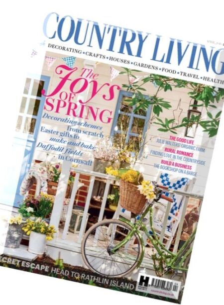 Country Living UK – April 2016 Cover