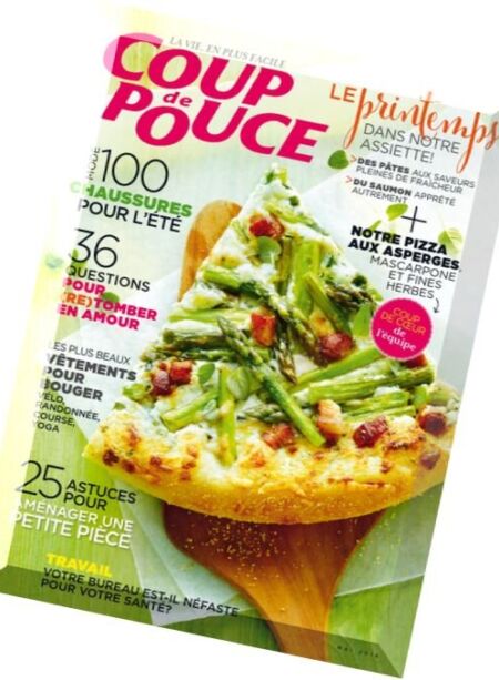 Coup de Pouce – Mai 2016 Cover