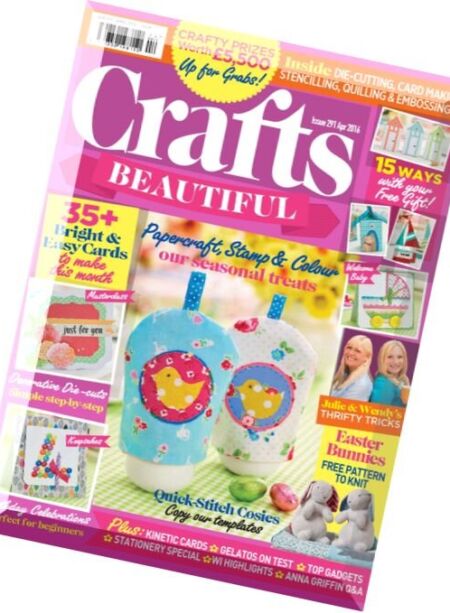 Crafts Beautiful – April 2016 Cover