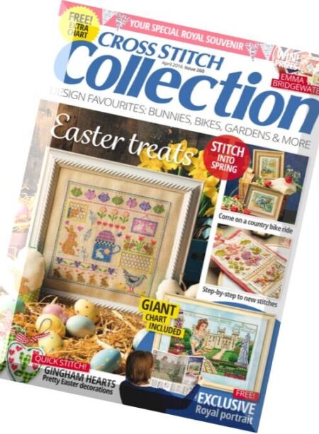 Cross Stitch Collection – April 2016 Cover