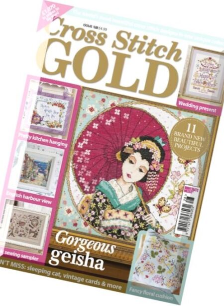 Cross Stitch Gold – Issue 128, 2016 Cover