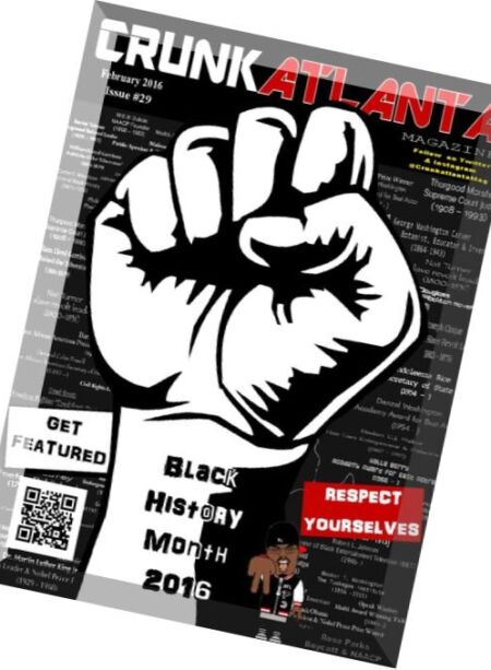 CrunkAtlanta Magazine – February 2016 Cover