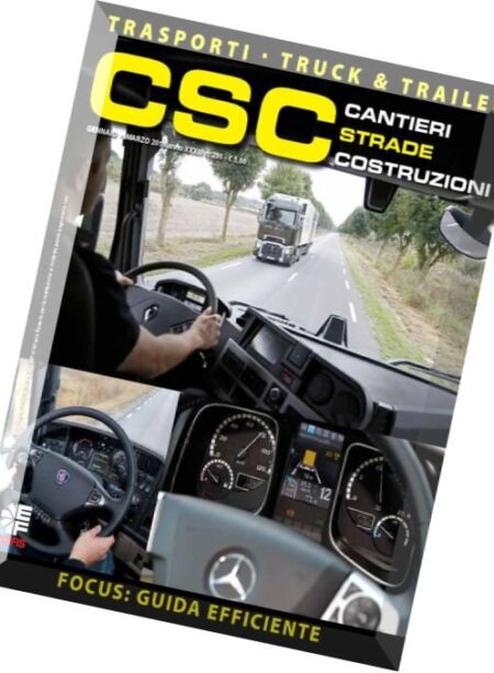 CSC Cantieri Strade Costruzioni – Marzo 2016 Cover