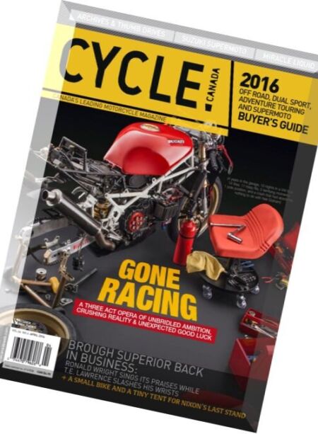 Cycle Canada – April 2016 Cover